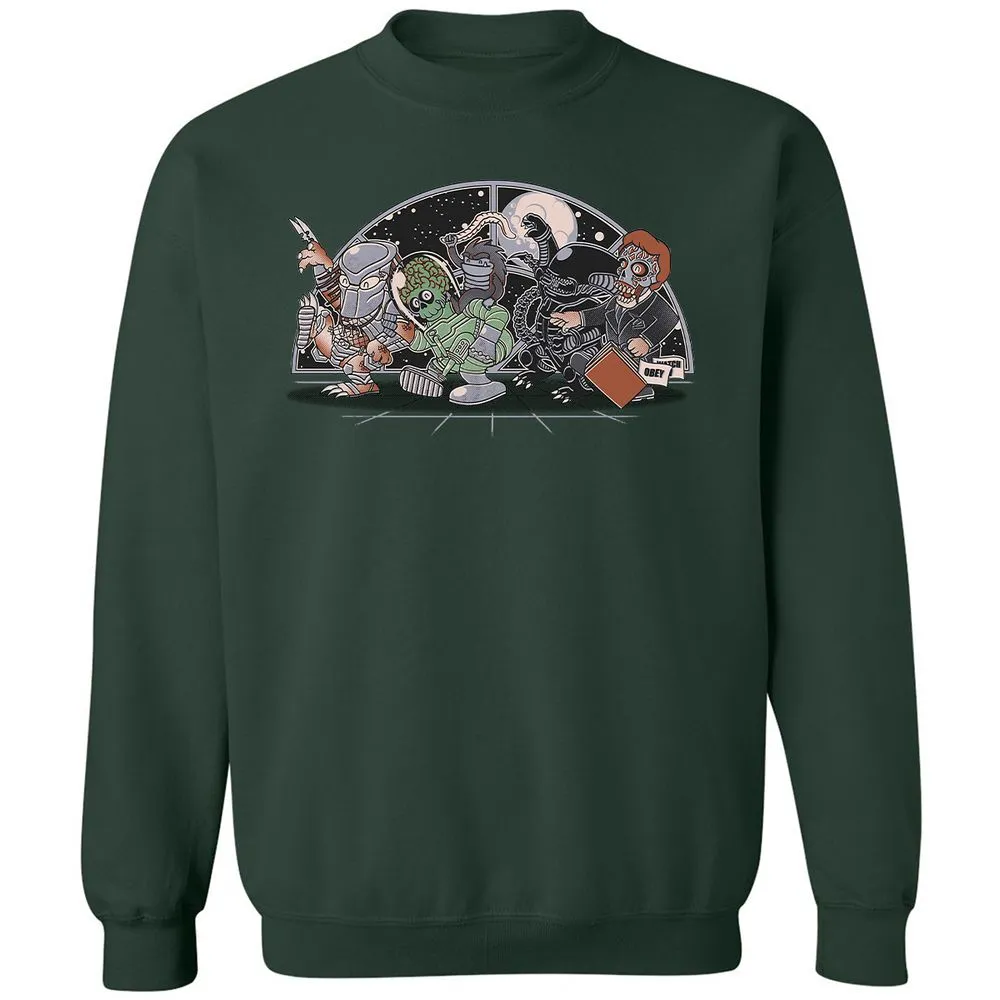 Classic Unisex Sweatshirt - 7M8ZQV8W - Forest Green - 4
