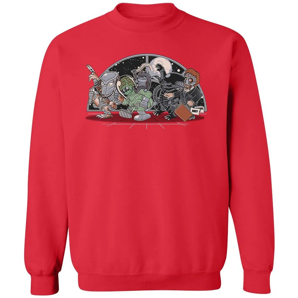 Classic Unisex Sweatshirt - 7M8ZQV8W - Red - 5