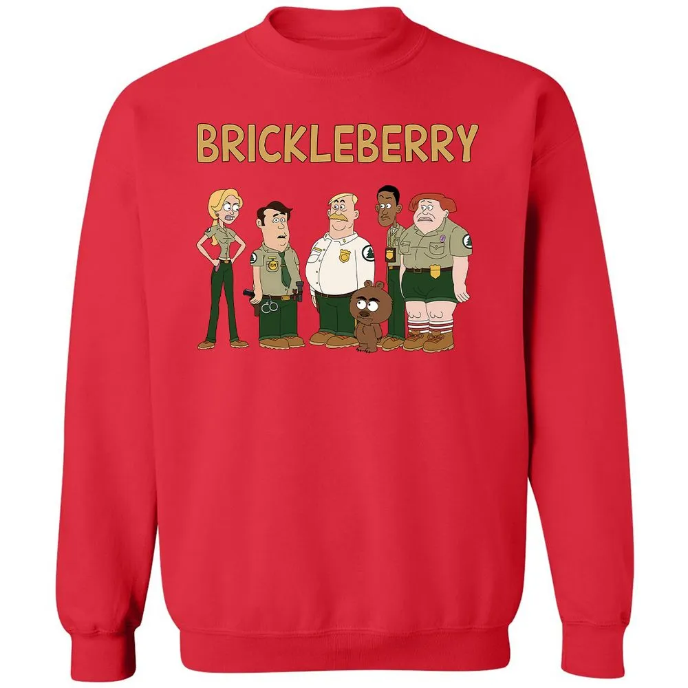 Classic Unisex Sweatshirt - HMWV8PYQ - Red - 5