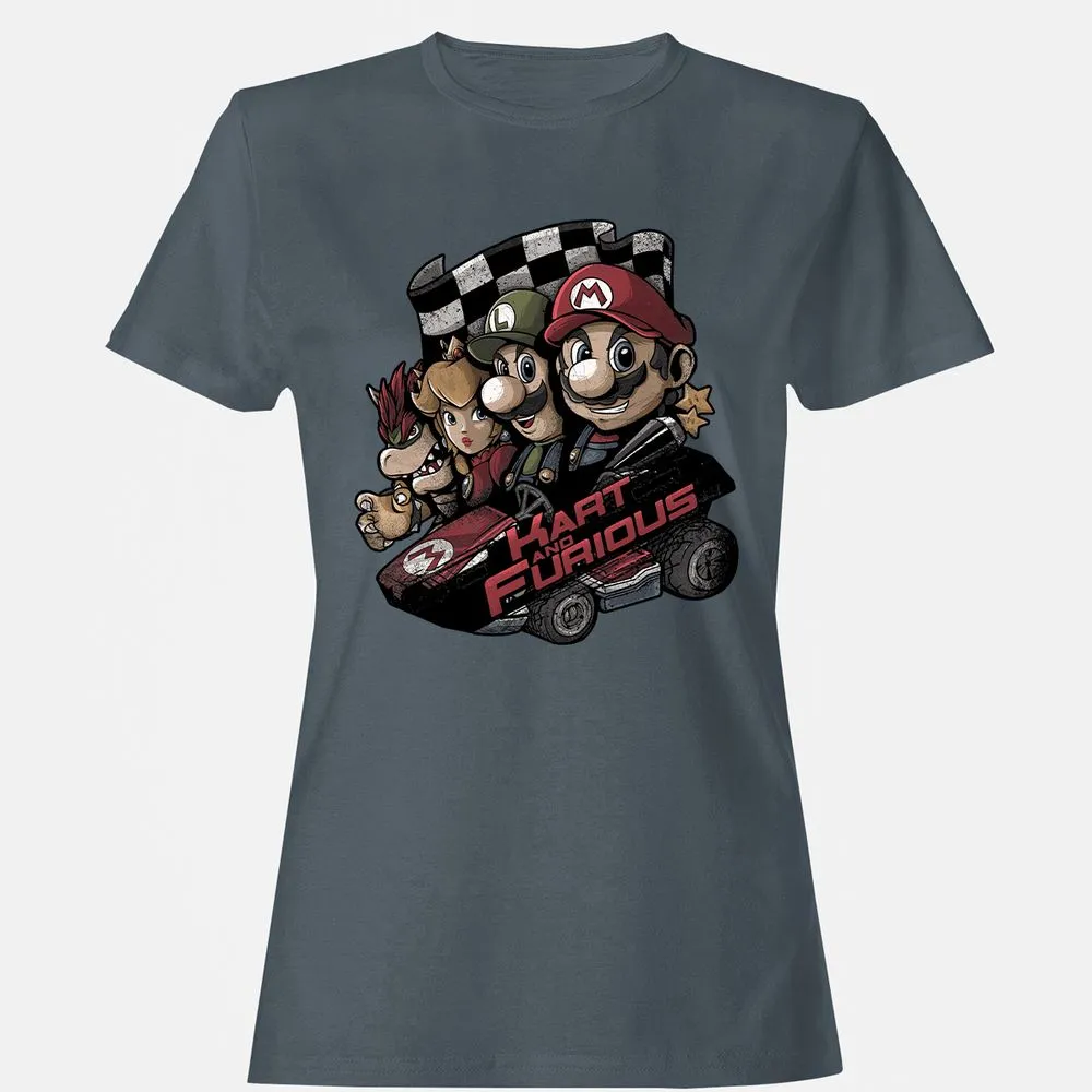 Women's T-Shirt - KVNQX68A - Charcoal - 3