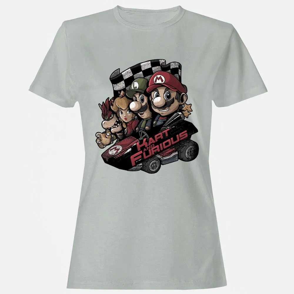 Women's T-Shirt - KVNQX68A - Ash - 2