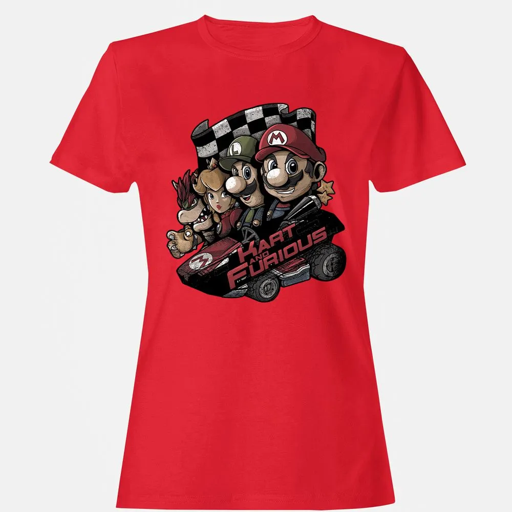 Women's T-Shirt - KVNQX68A - Red - 13
