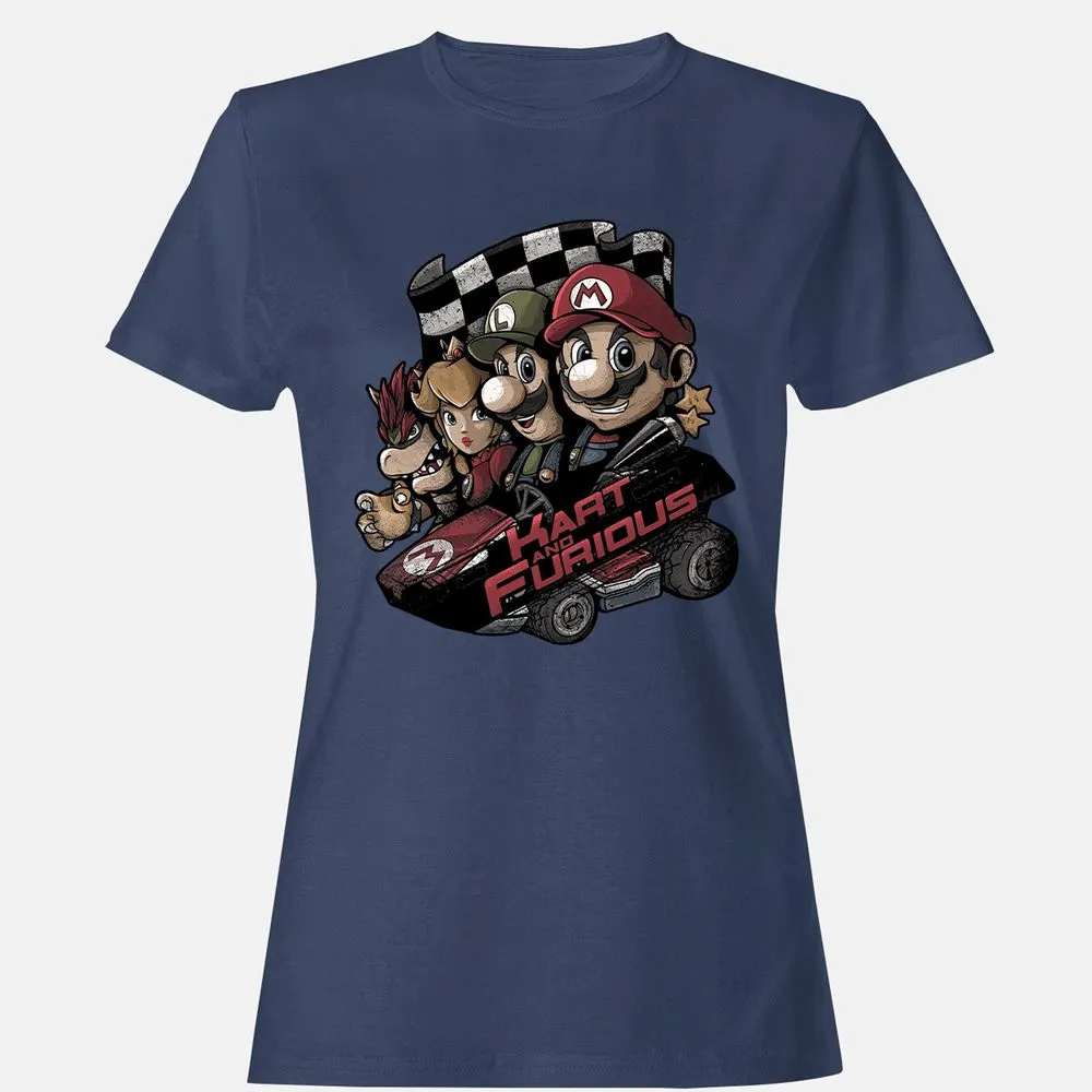Women's T-Shirt - KVNQX68A - Navy - 10