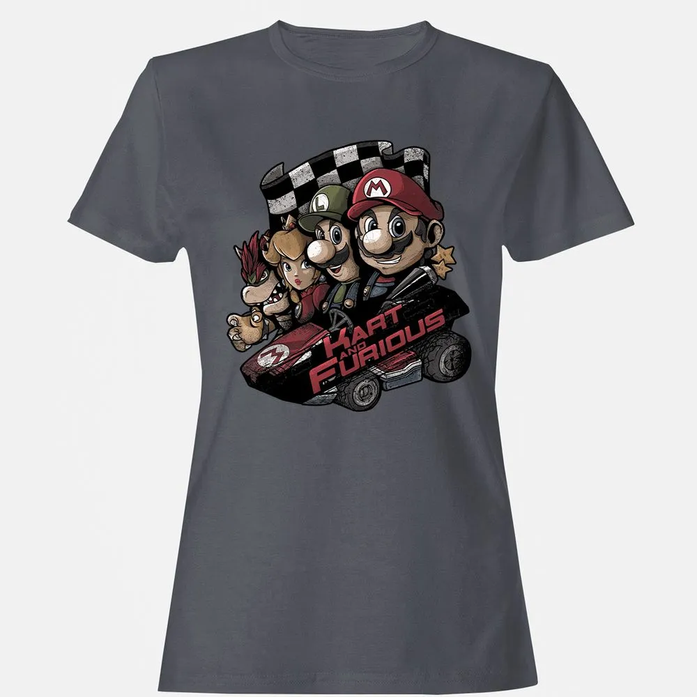 Women's T-Shirt - KVNQX68A - Dark Heather - 5