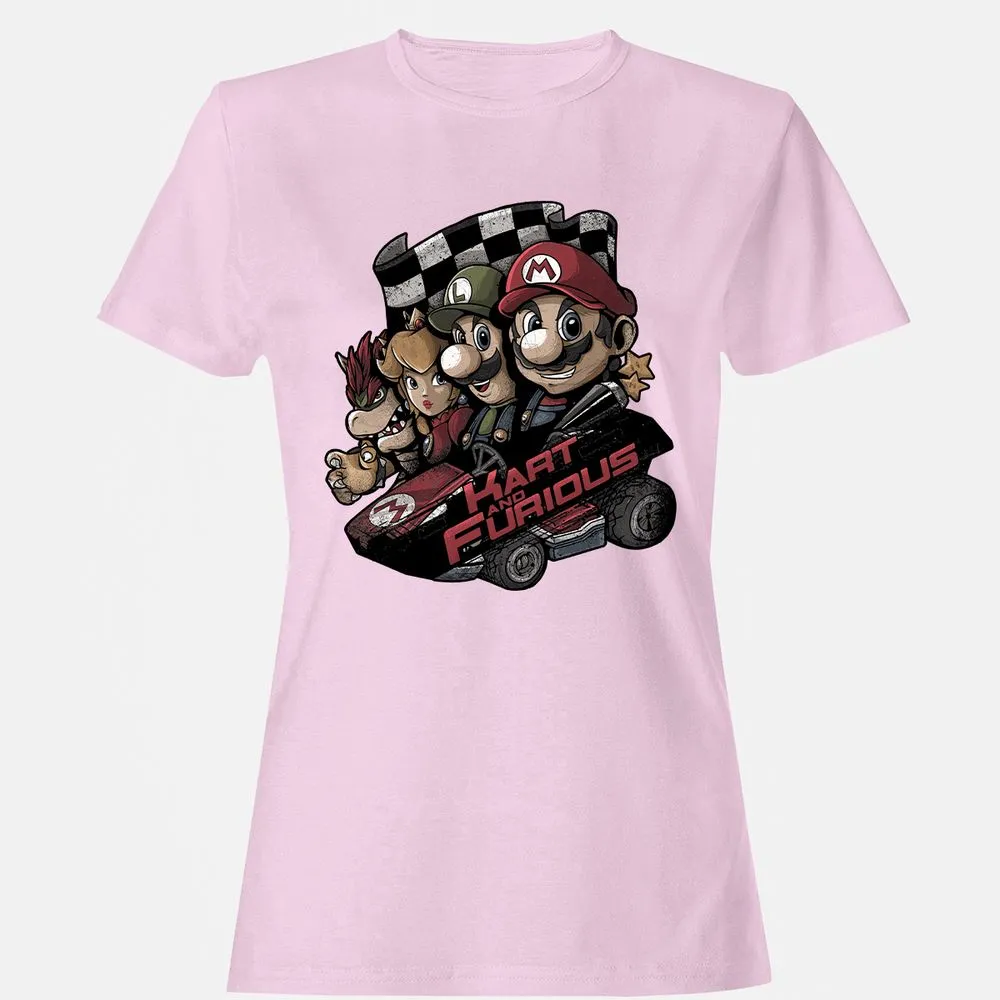 Women's T-Shirt - KVNQX68A - Light Pink - 9