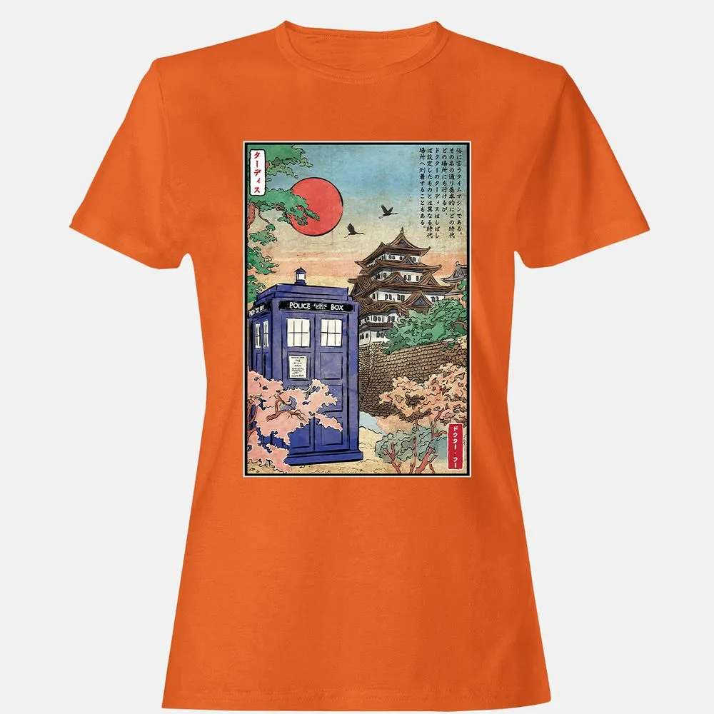 Women's T-Shirt - E193XH7Z - Orange - 11