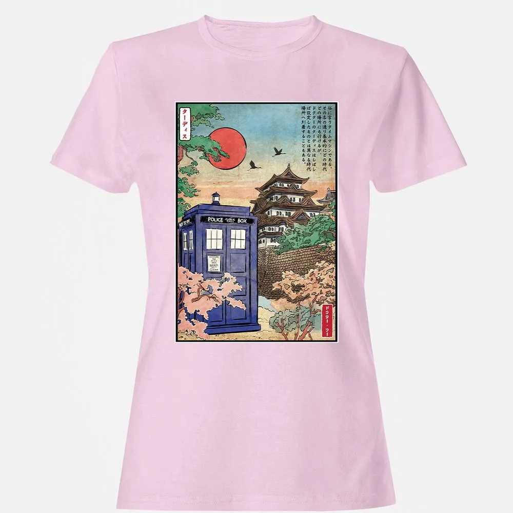 Women's T-Shirt - E193XH7Z - Light Pink - 9