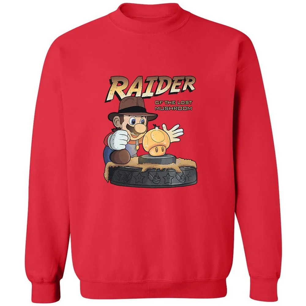 Classic Unisex Sweatshirt - Z8KRUHDM - Red - 5