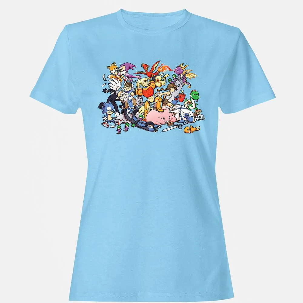 Women's T-Shirt - 197MLCMZ - Light Blue - 8
