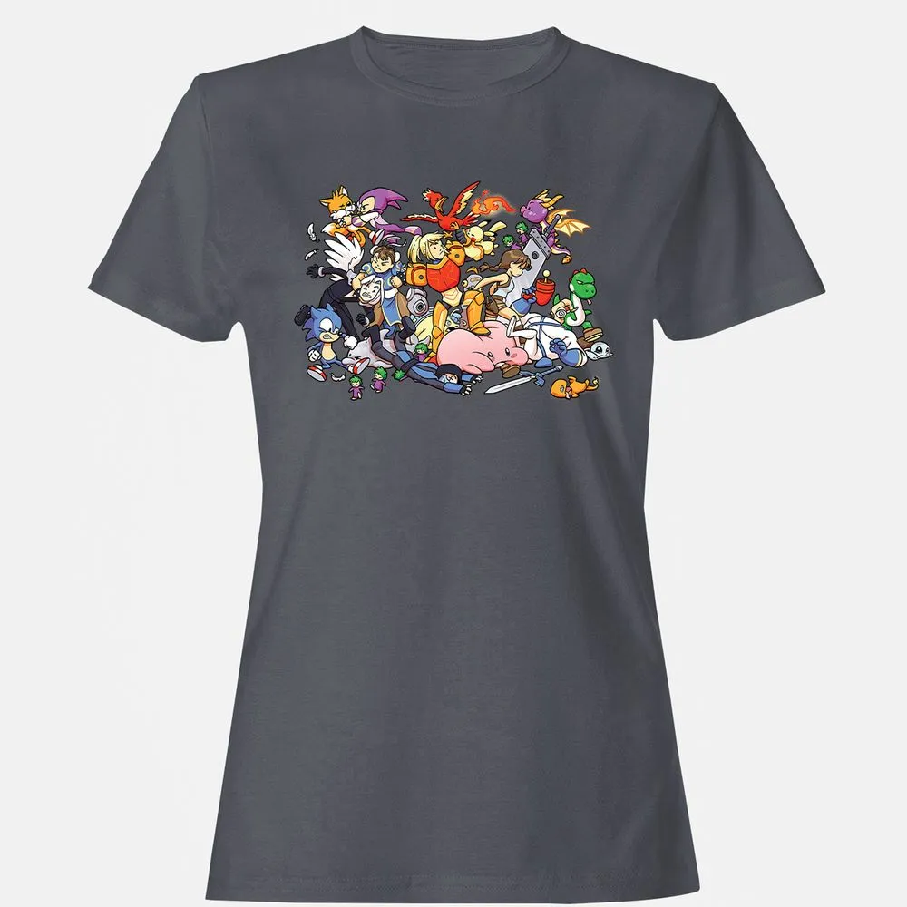 Women's T-Shirt - 197MLCMZ - Dark Heather - 5