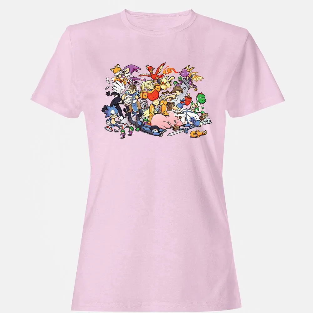 Women's T-Shirt - 197MLCMZ - Light Pink - 9