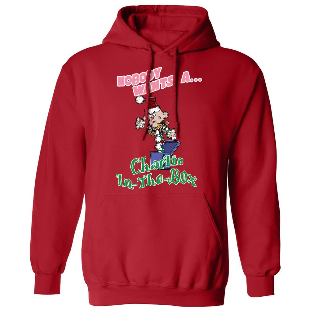 Classic Unisex Hoodie - GHMQCXWN - Red - 5