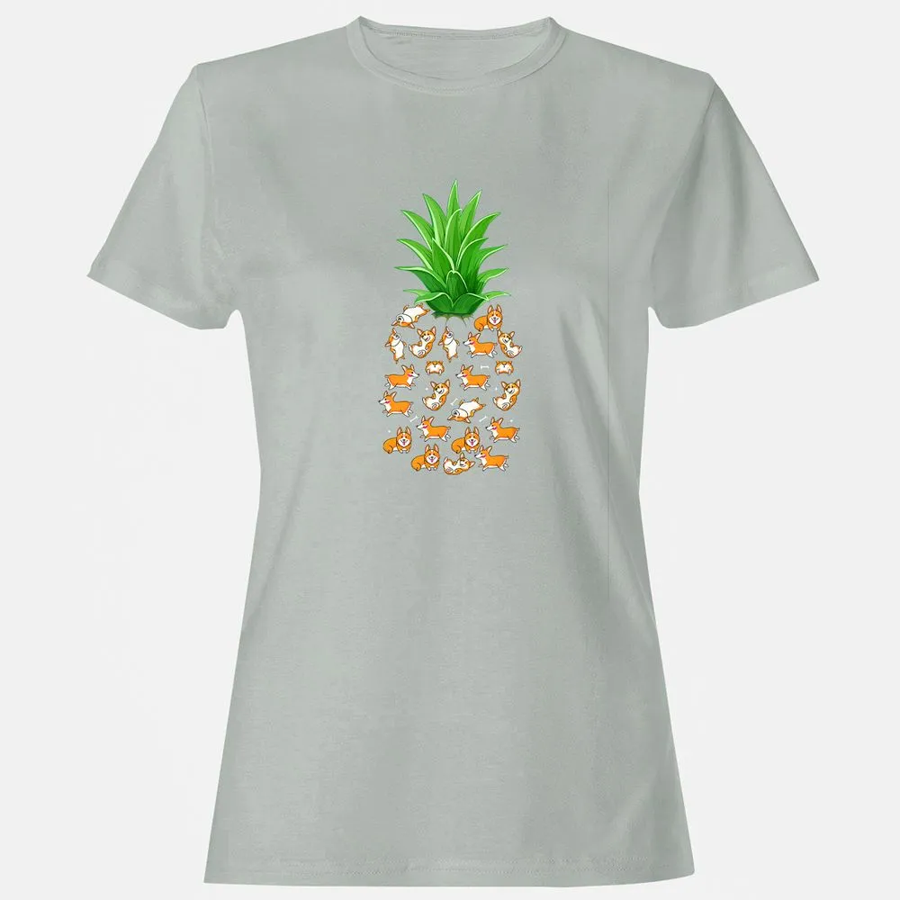Women's T-Shirt - XZ9GGWJ7 - Ash - 2