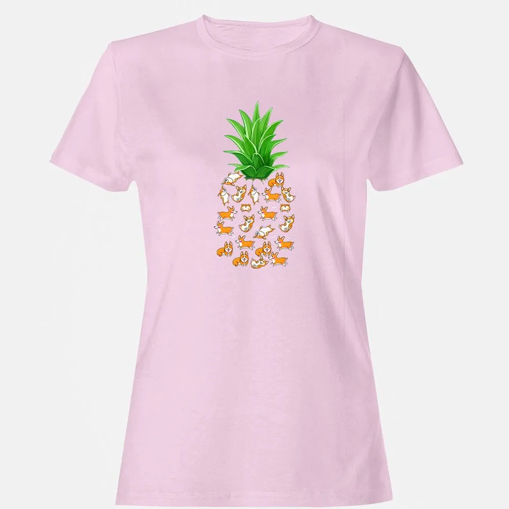 Women's T-Shirt - XZ9GGWJ7 - Light Pink - 9