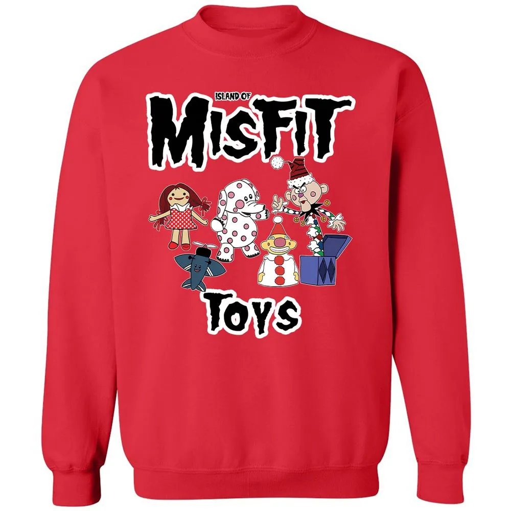 Classic Unisex Sweatshirt - 9GKJDY4R - Red - 5