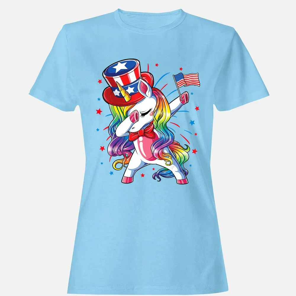 Women's T-Shirt - CSPVUAT5 - Light Blue - 8