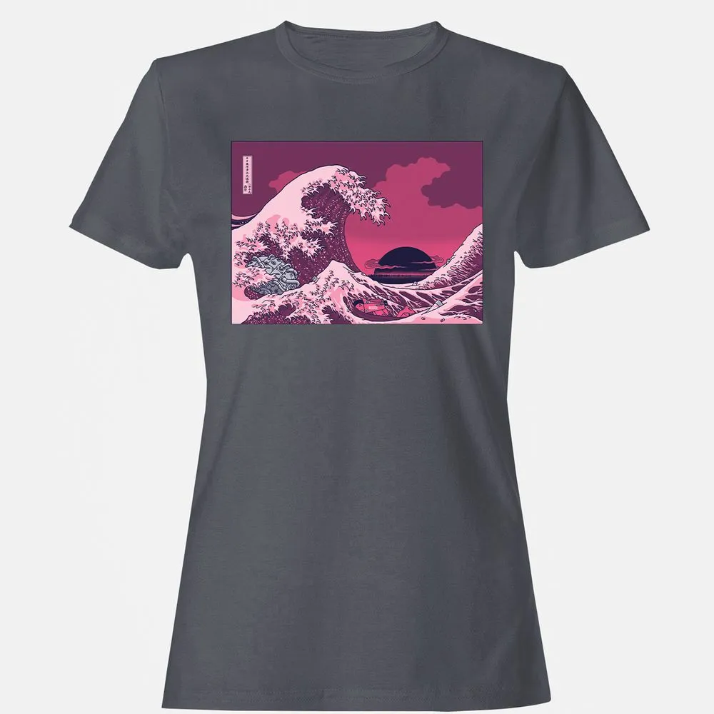 Women's T-Shirt - 4WHMXSVL - Dark Heather - 5
