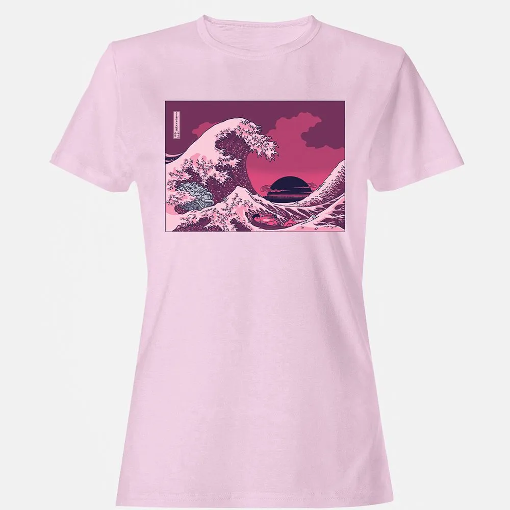 Women's T-Shirt - 4WHMXSVL - Light Pink - 9