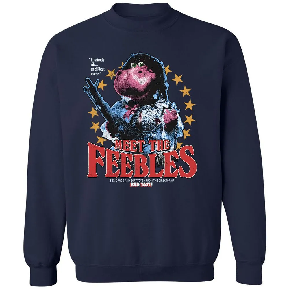 Classic Unisex Sweatshirt - 86CJ7RQY - Navy - 2