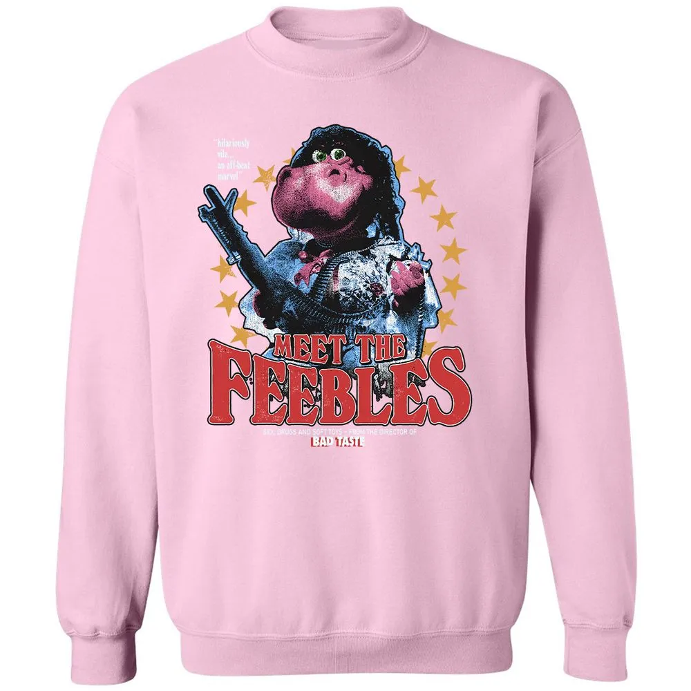 Classic Unisex Sweatshirt - 86CJ7RQY - Light Pink - 3