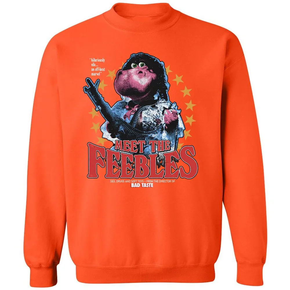 Classic Unisex Sweatshirt - 86CJ7RQY - Orange - 10