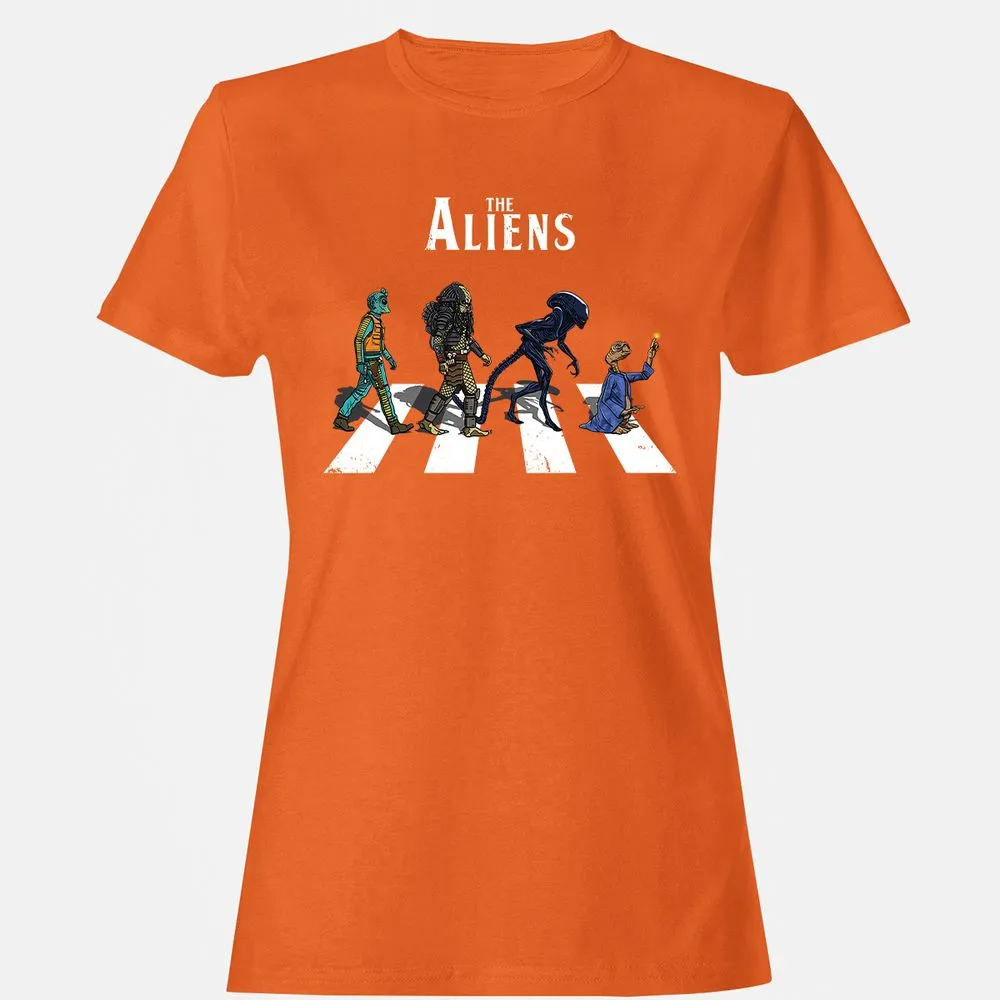 Women's T-Shirt - 9W8BX67G - Orange - 11
