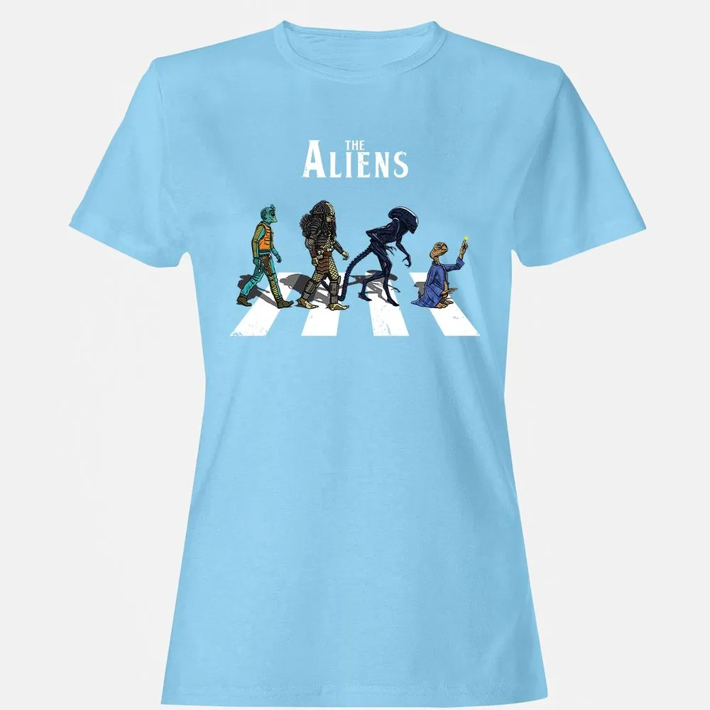 Women's T-Shirt - 9W8BX67G - Light Blue - 8