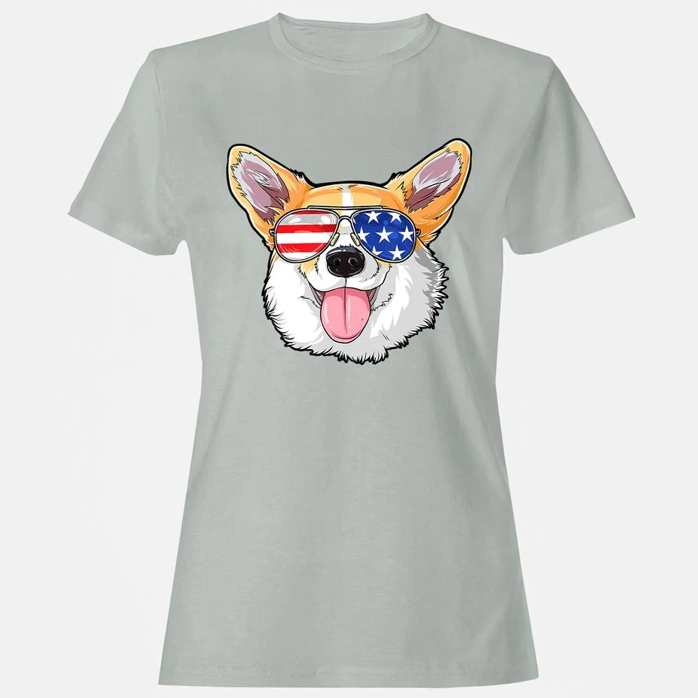 Women's T-Shirt - V8QJBY3S - Ash - 2