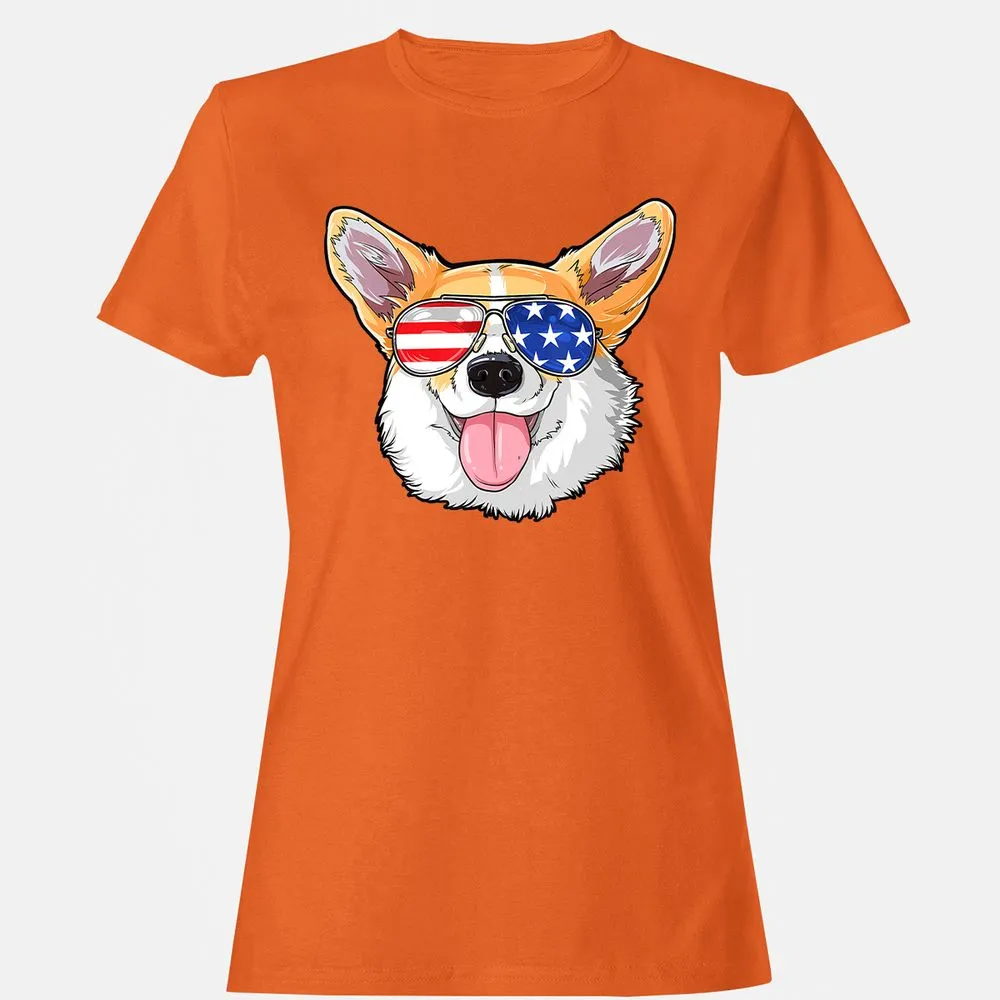Women's T-Shirt - V8QJBY3S - Orange - 11