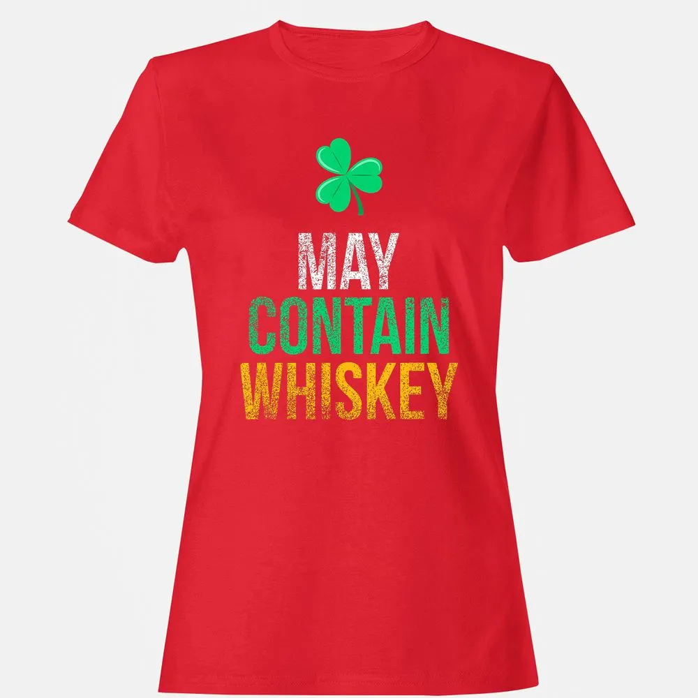Women's T-Shirt - V17KPBYN - Red - 13