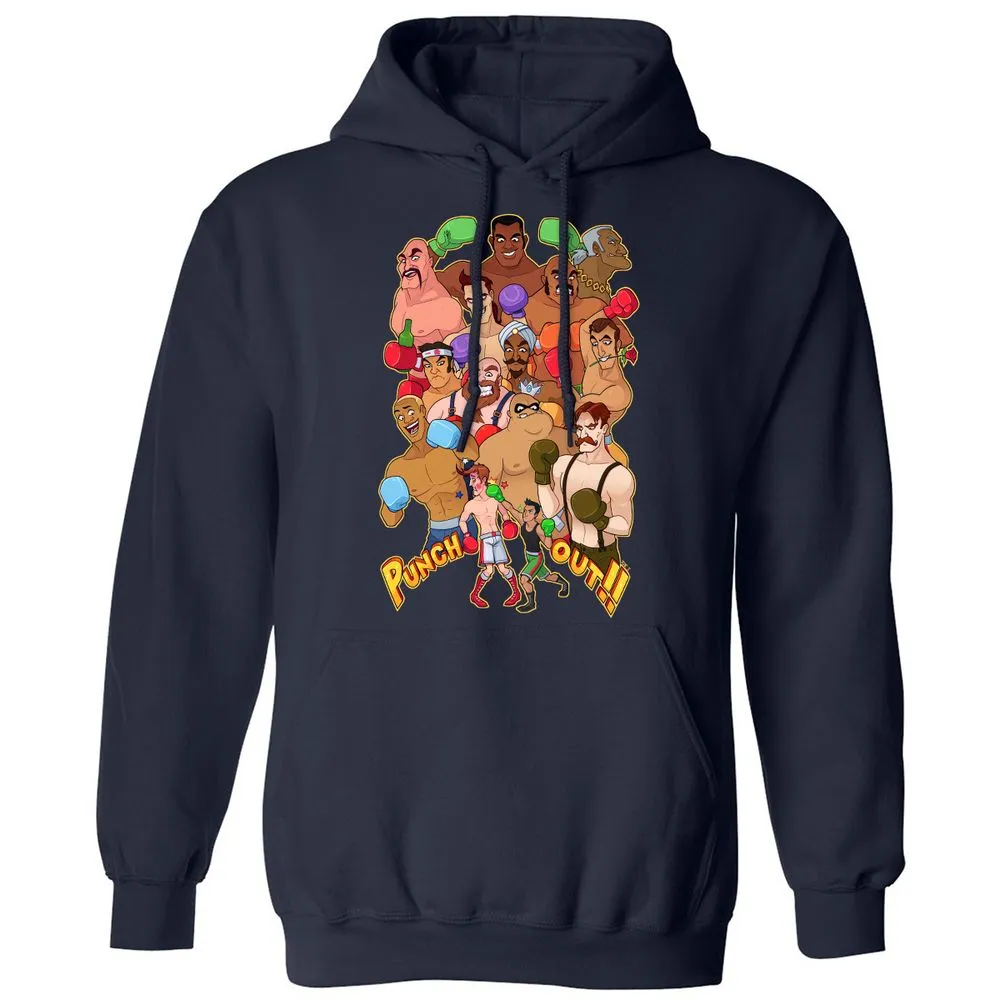 Classic Unisex Hoodie - ZHE1F9QB - Navy - 2