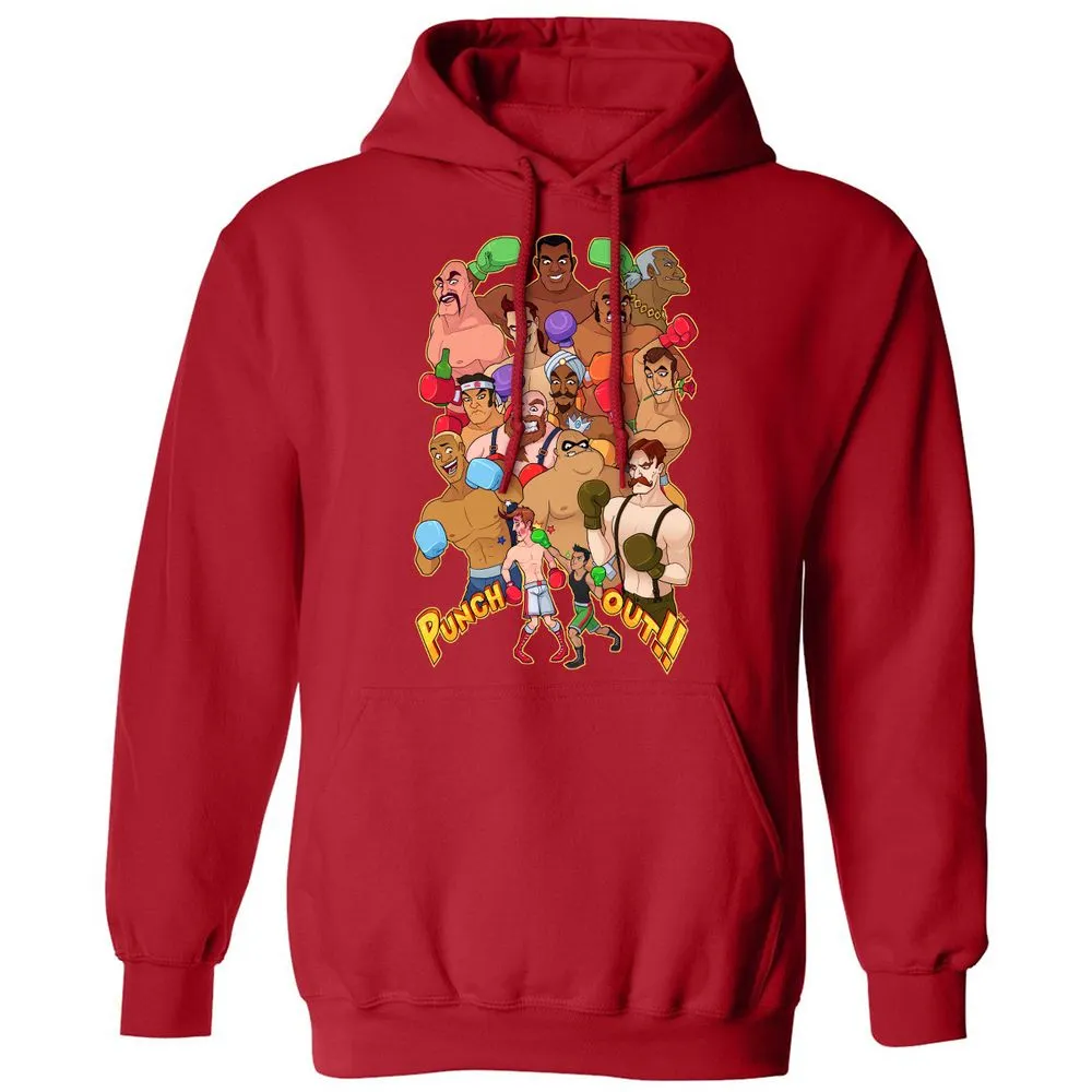 Classic Unisex Hoodie - ZHE1F9QB - Red - 5
