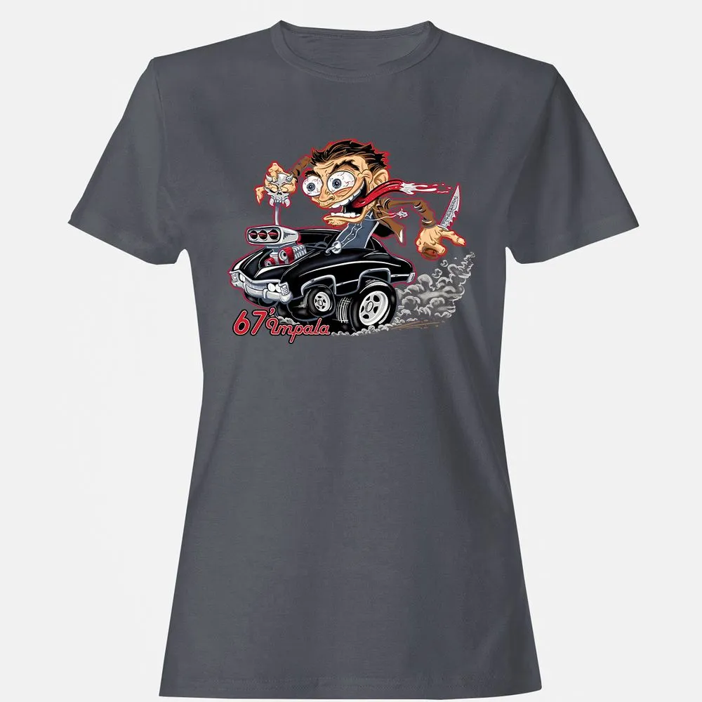 Women's T-Shirt - D6TAHMWH - Dark Heather - 5