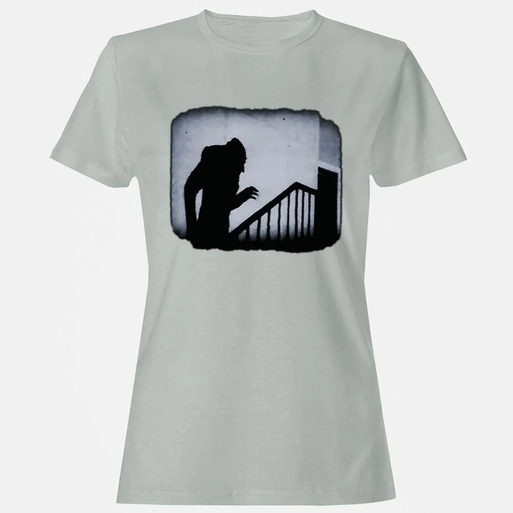 Women's T-Shirt - Q13G2QHY - Ash - 2