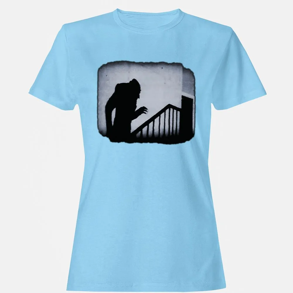 Women's T-Shirt - Q13G2QHY - Light Blue - 8