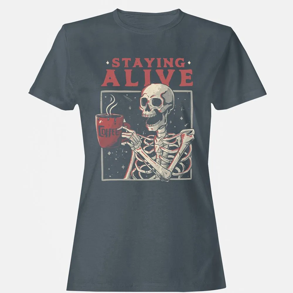 Women's T-Shirt - K69UMURU - Charcoal - 3