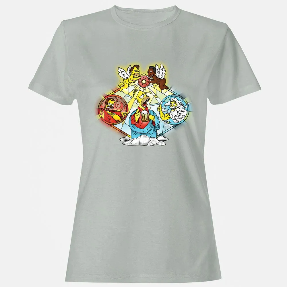 Women's T-Shirt - DA1Z7VTB - Ash - 2