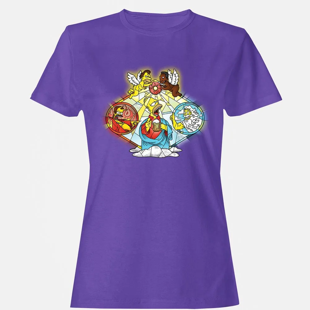 Women's T-Shirt - DA1Z7VTB - Purple - 12