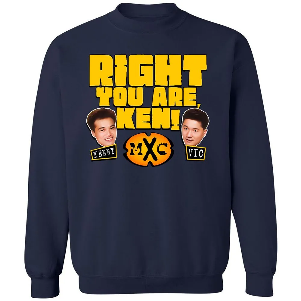 RIGHT YOU ARE, KEN! - Navy - 2
