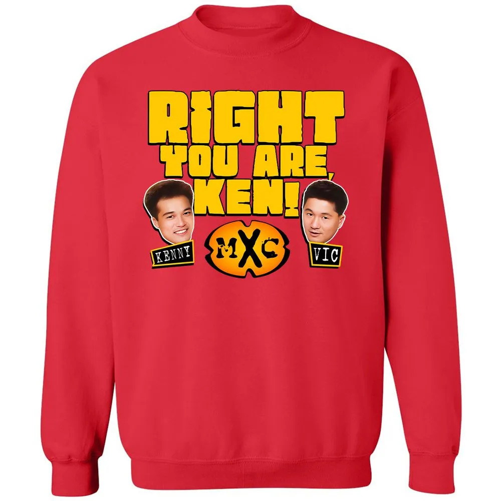 RIGHT YOU ARE, KEN! - Red - 5