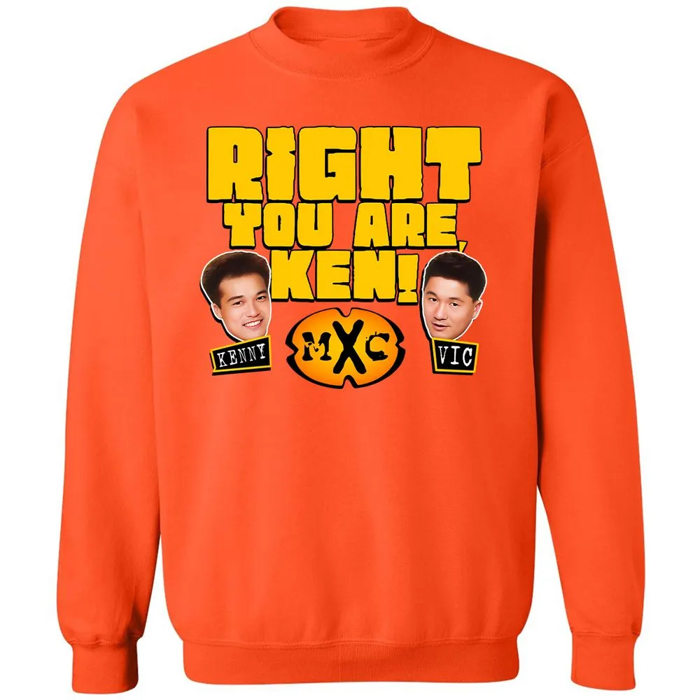RIGHT YOU ARE, KEN! - Orange - 10