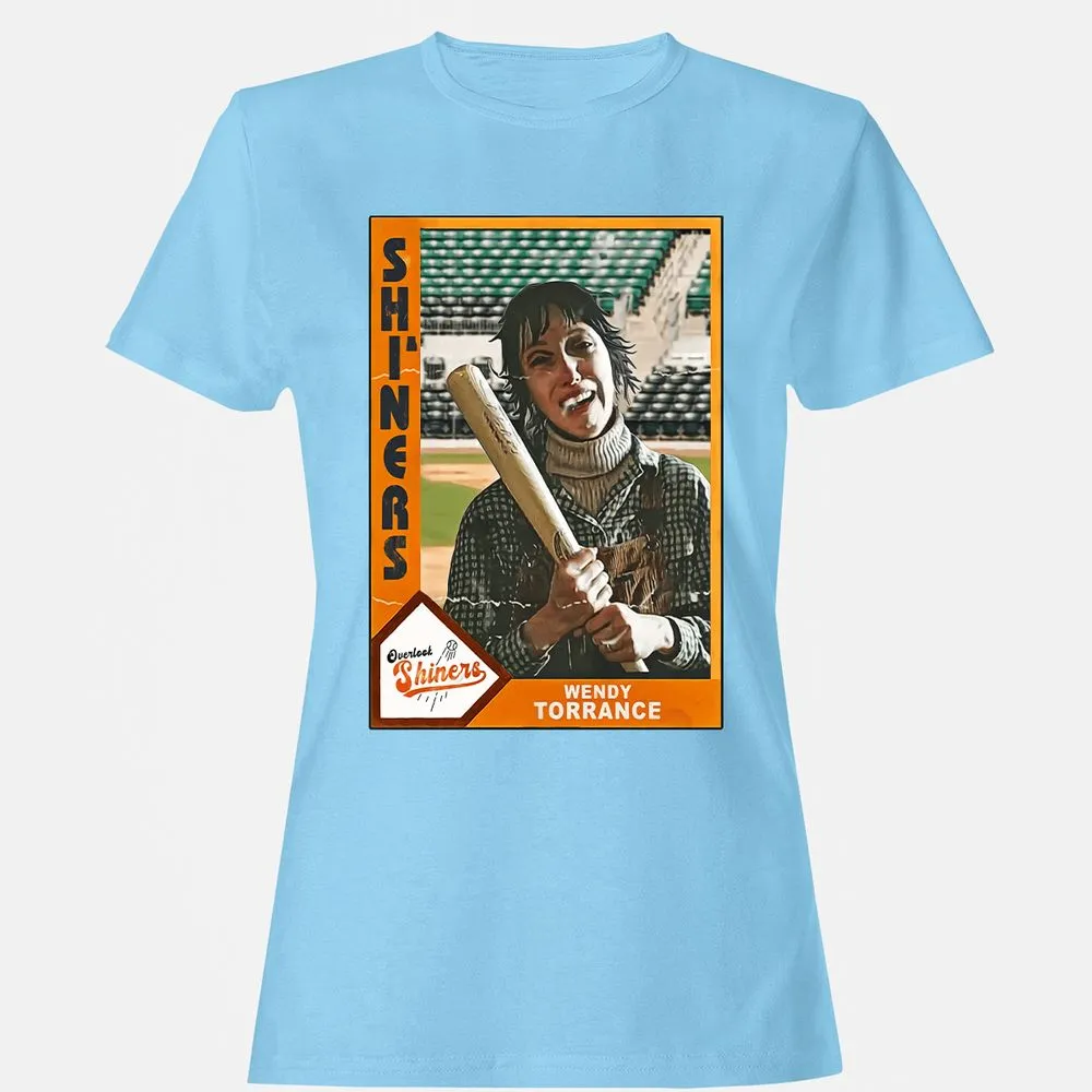 Women's T-Shirt - B51XQXM5 - Light Blue - 8