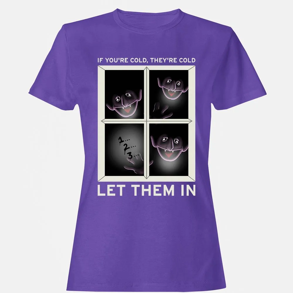 Women's T-Shirt - 94BMZNJL - Purple - 12