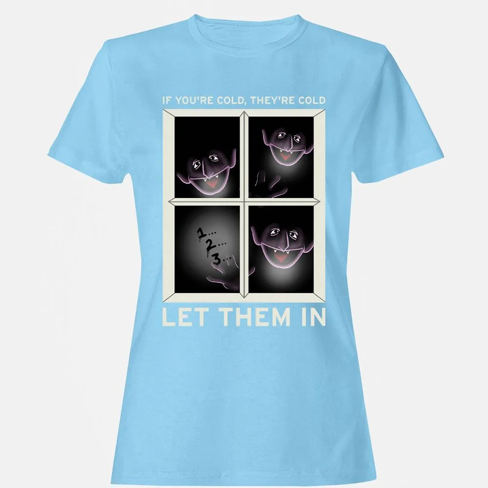 Women's T-Shirt - 94BMZNJL - Light Blue - 8