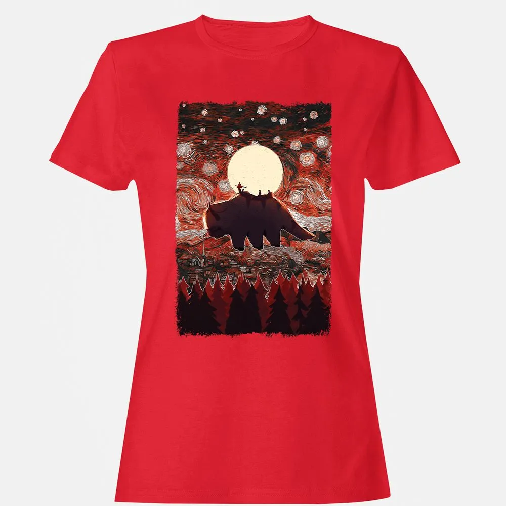 Women's T-Shirt - HL9EMQRA - Red - 13