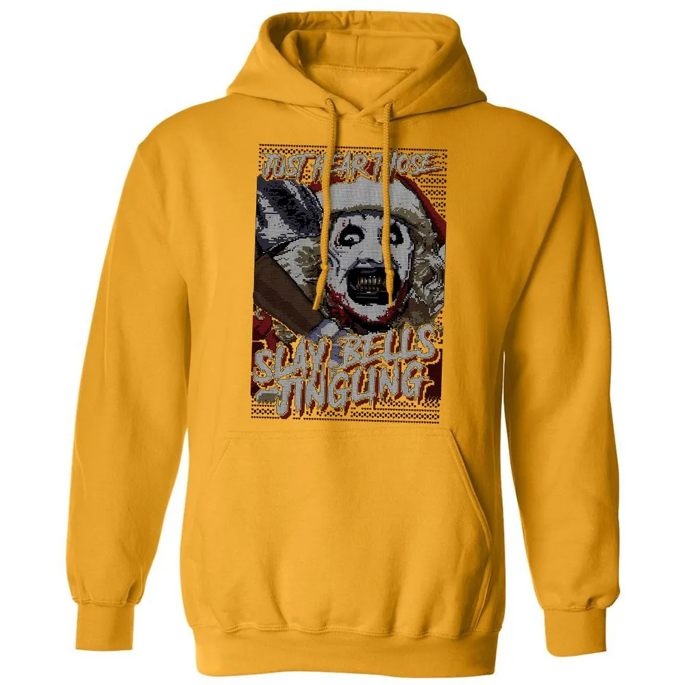 Slay Bells Jingling Classic Unisex Hoodie - Gold - 12