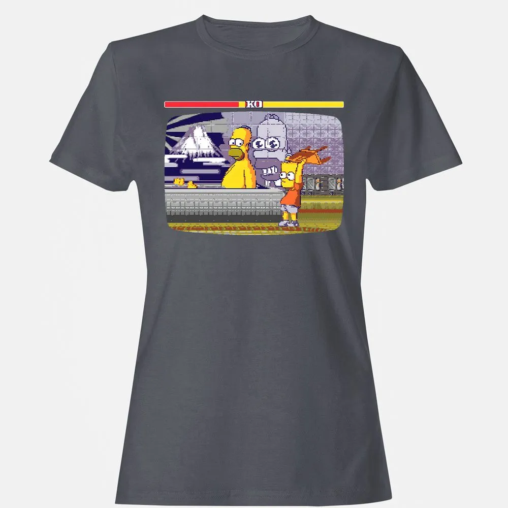 Women's T-Shirt - T5B1E6WC - Dark Heather - 5