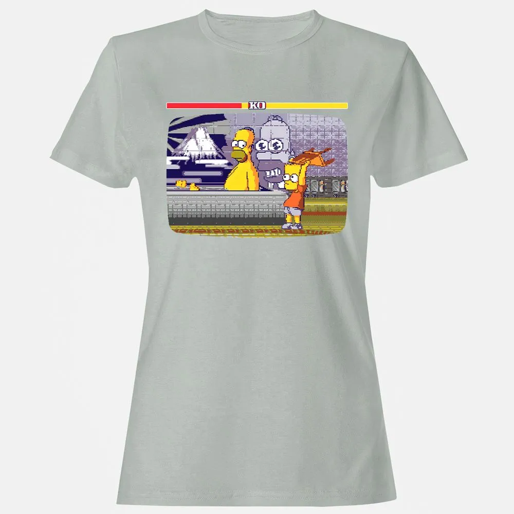 Women's T-Shirt - T5B1E6WC - Ash - 2