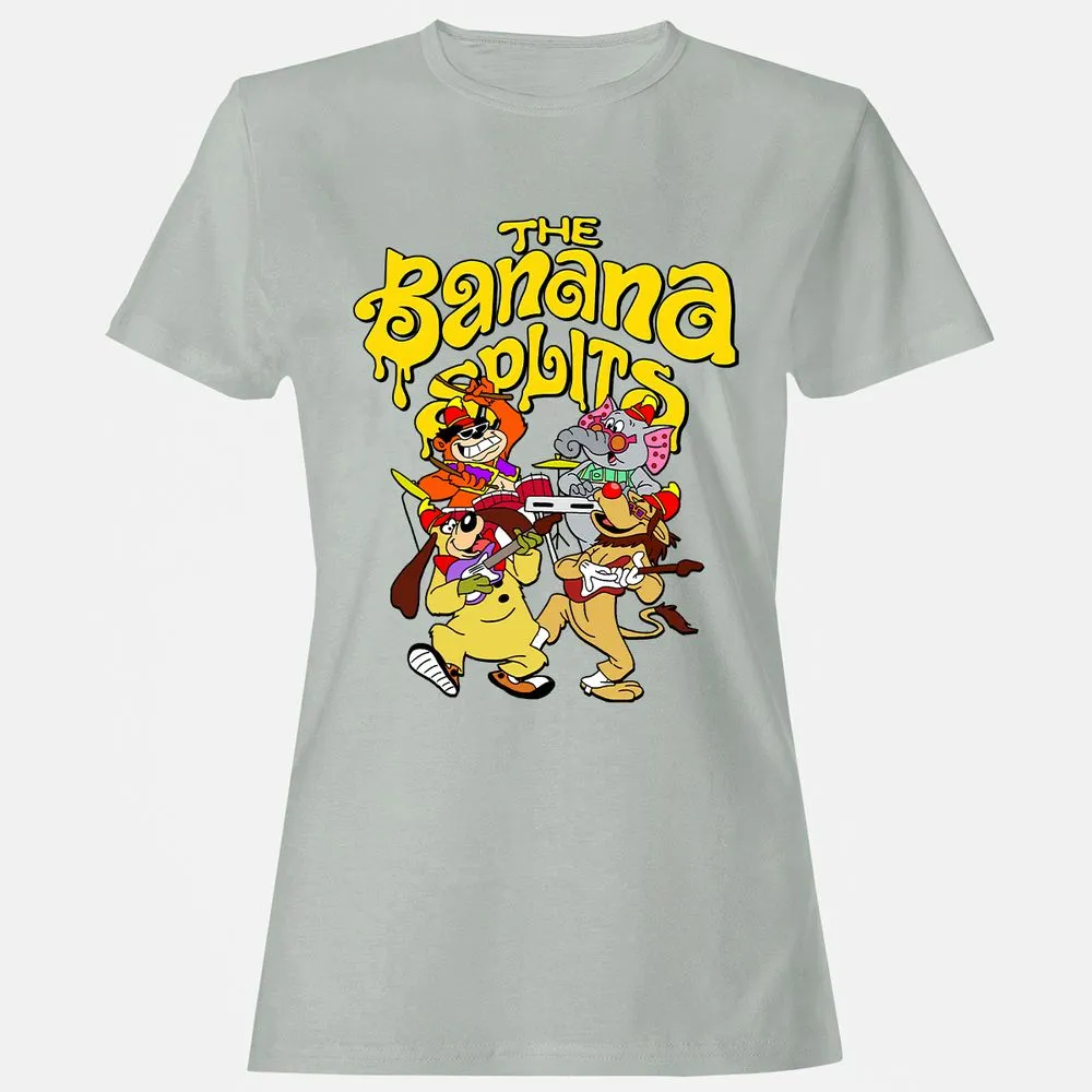Women's T-Shirt - 6195MQGL - Ash - 2