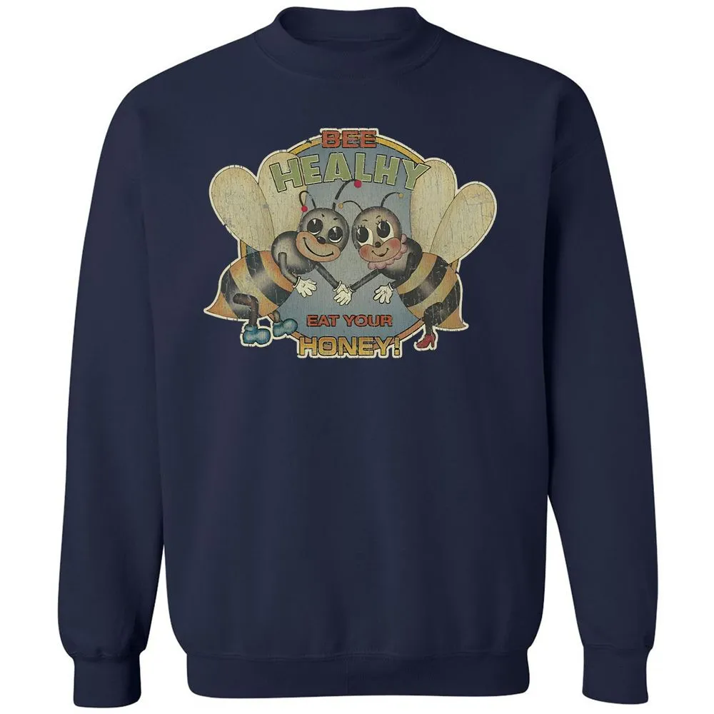 Bee Healthy Eat Your Honey - Navy - 2